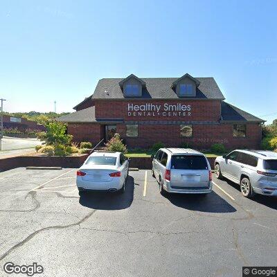 Thumbnail image of the front of a dentist office practice with the name Healthy Smiles Dental Center which is located in West Plains, MO