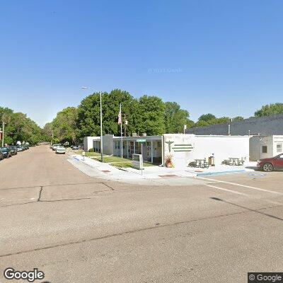 Thumbnail image of the front of a dentist office practice with the name Ravenna Dental Clinic which is located in Ravenna, NE