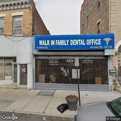 Thumbnail image of the front of a dentist office practice with the name Gordon Leonard which is located in New Rochelle, NY