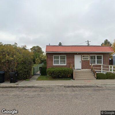 Thumbnail image of the front of a dentist office practice with the name Caribou Family Dental which is located in Grace, ID