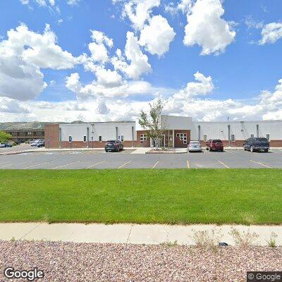 Thumbnail image of the front of a dentist office practice with the name Romney Pediatric Dentistry which is located in Rock Springs, WY