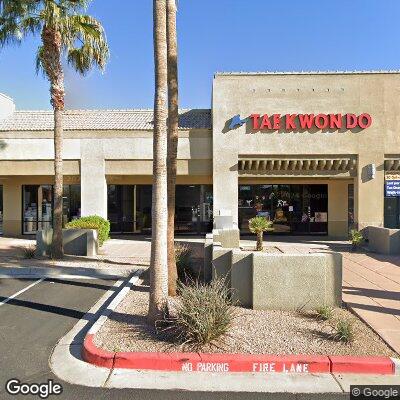 Thumbnail image of the front of a dentist office practice with the name Desert Foothills Dental which is located in Phoenix, AZ