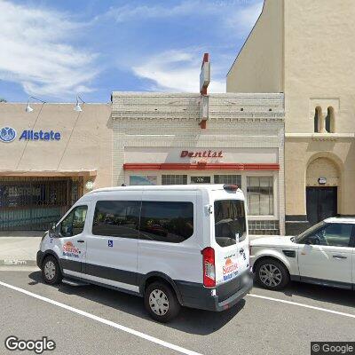 Thumbnail image of the front of a dentist office practice with the name Canyon City Dental Care which is located in Azusa, CA