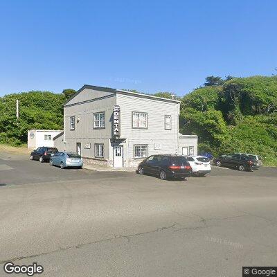 Thumbnail image of the front of a dentist office practice with the name Canyon Way Dental Clinic which is located in Newport, OR