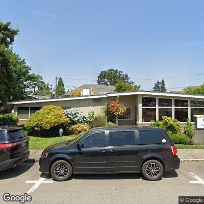 Thumbnail image of the front of a dentist office practice with the name Silverton Family Dentistry which is located in Silverton, OR