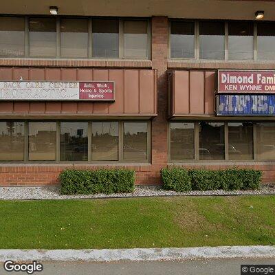 Thumbnail image of the front of a dentist office practice with the name North Star Dental which is located in Anchorage, AK