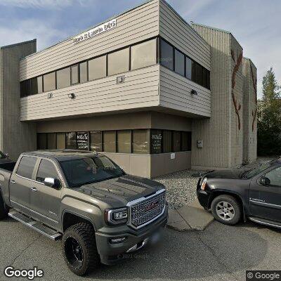 Thumbnail image of the front of a dentist office practice with the name Alaska's Trusted Dental: Bright Smiles Dental which is located in Anchorage, AK