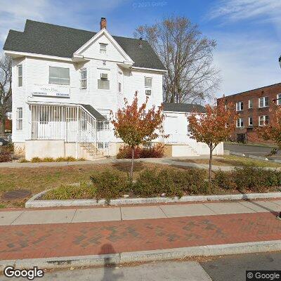 Thumbnail image of the front of a dentist office practice with the name New Way Dental Service which is located in Hartford, CT