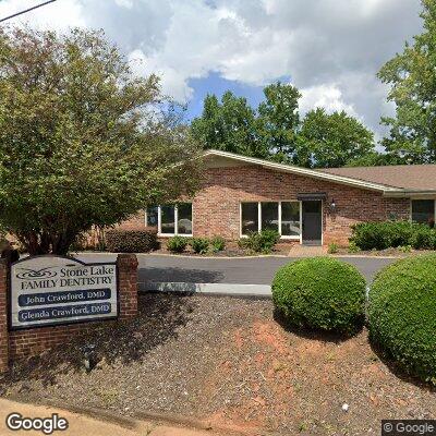 Thumbnail image of the front of a dentist office practice with the name Crawford Cosmetic & Family Dentistry which is located in Greenville, SC