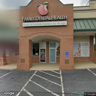 Thumbnail image of the front of a dentist office practice with the name Family Dental Health which is located in Greenville, SC