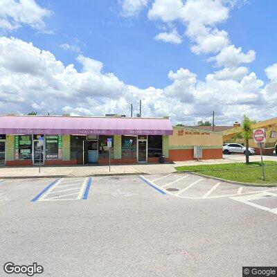 Thumbnail image of the front of a dentist office practice with the name We Care Dental Center which is located in Orlando, FL