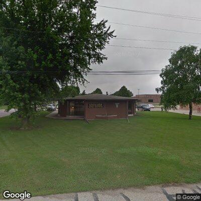 Thumbnail image of the front of a dentist office practice with the name Louscher Family Dentistry which is located in Emmetsburg, IA