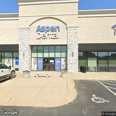 Thumbnail image of the front of a dentist office practice with the name Aspen Dental which is located in Cedar Rapids, IA