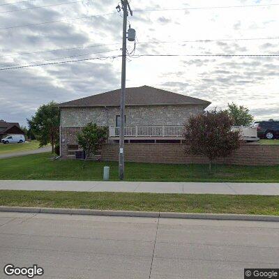 Thumbnail image of the front of a dentist office practice with the name Arrowhead Family Dental which is located in Rice Lake, WI