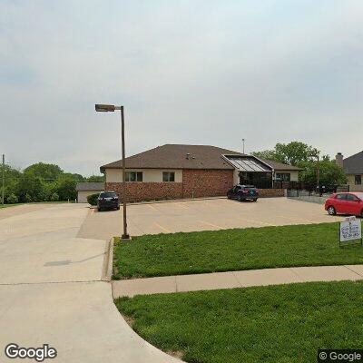 Thumbnail image of the front of a dentist office practice with the name Mark Hall General Dentistry which is located in Topeka, KS