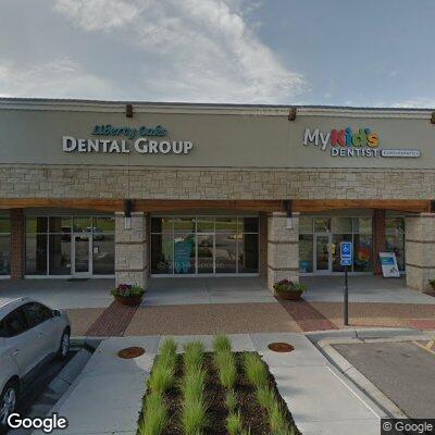 Thumbnail image of the front of a dentist office practice with the name Liberty Oaks Dental Group which is located in kansas city, MO