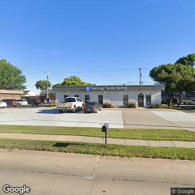 Thumbnail image of the front of a dentist office practice with the name Hastings Family Dental which is located in Hastings, NE