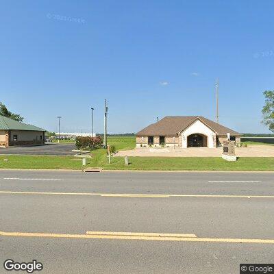 Thumbnail image of the front of a dentist office practice with the name Ashdown Dental Clinic which is located in Ashdown, AR