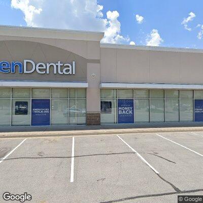 Thumbnail image of the front of a dentist office practice with the name Aspen Dental which is located in Broken Arrow, OK