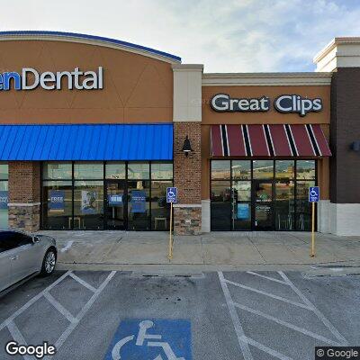 Thumbnail image of the front of a dentist office practice with the name Aspen Dental which is located in Tulsa, OK