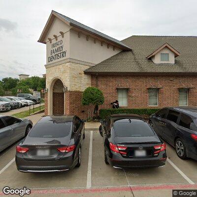 Thumbnail image of the front of a dentist office practice with the name Frisco Family Dentistry which is located in Frisco, TX