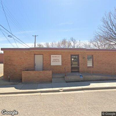 Thumbnail image of the front of a dentist office practice with the name Roden Dental Clinic which is located in Hereford, TX