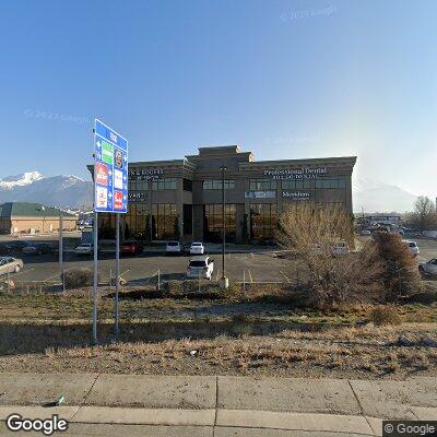 Thumbnail image of the front of a dentist office practice with the name Golan Family Dentistry which is located in Lehi, UT