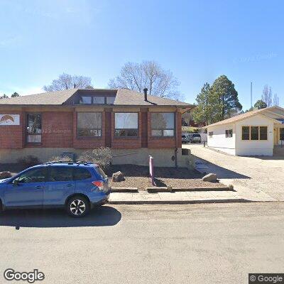 Thumbnail image of the front of a dentist office practice with the name High Country Family Dentistry which is located in Flagstaff, AZ