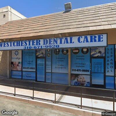 Thumbnail image of the front of a dentist office practice with the name Westchester Dental Care which is located in Inglewood, CA