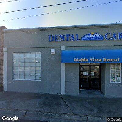 Thumbnail image of the front of a dentist office practice with the name Diablo Vista Dental Care which is located in Oakley, CA