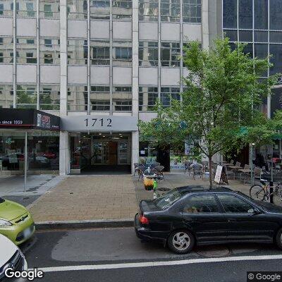 Thumbnail image of the front of a dentist office practice with the name Eye Street Dental Center which is located in Washington, DC