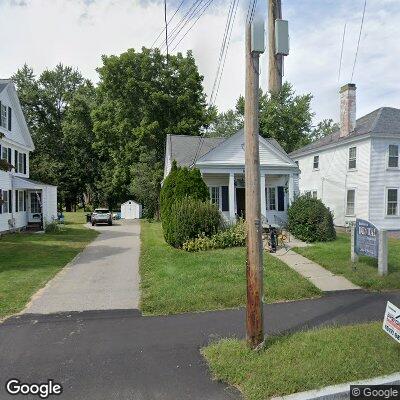 Thumbnail image of the front of a dentist office practice with the name Holliston Dental Associates which is located in Holliston, MA