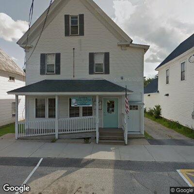 Thumbnail image of the front of a dentist office practice with the name Standish Denture Center which is located in Fryeburg, ME