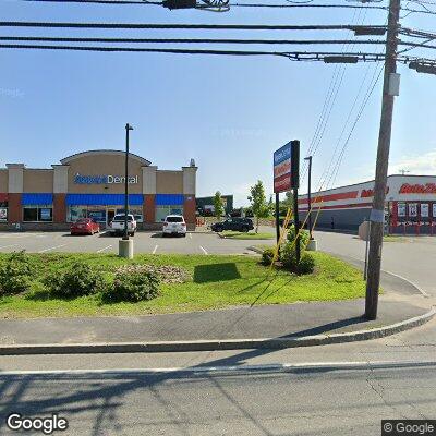 Thumbnail image of the front of a dentist office practice with the name Aspen Dental which is located in Ellsworth, ME