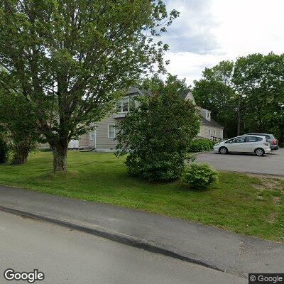 Thumbnail image of the front of a dentist office practice with the name Balanced Dental Hygiene Suite which is located in Camden, ME