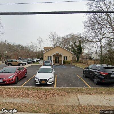 Thumbnail image of the front of a dentist office practice with the name Sachem Dental Group which is located in Holbrook, NY