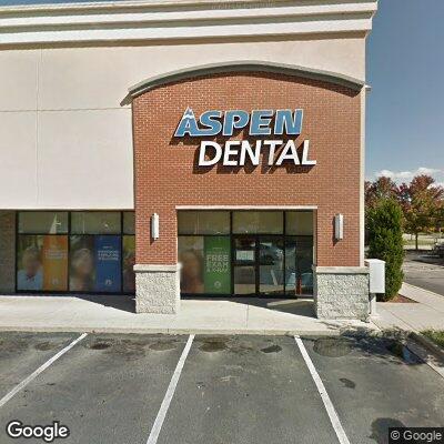 Thumbnail image of the front of a dentist office practice with the name Aspen Dental which is located in Tarentum, PA