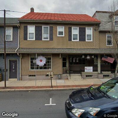 Thumbnail image of the front of a dentist office practice with the name Advanced Denture Care Center which is located in Elizabethtown, PA