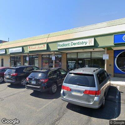 Thumbnail image of the front of a dentist office practice with the name Radiant Dentistry which is located in Wescosville, PA