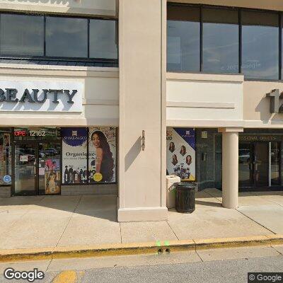 Thumbnail image of the front of a dentist office practice with the name Bellamy Dental Care which is located in Bowie, MD