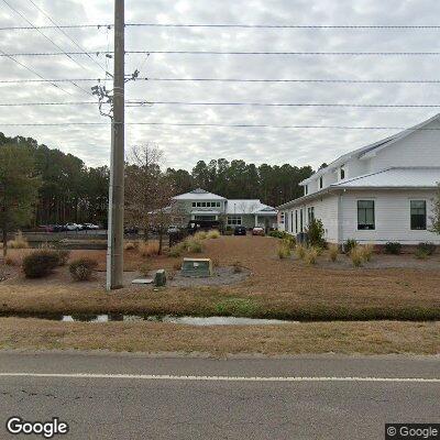 Thumbnail image of the front of a dentist office practice with the name Coastal Pediatric Dentistry which is located in Bolivia, NC