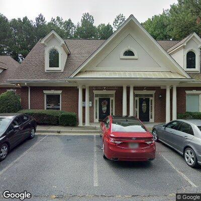 Thumbnail image of the front of a dentist office practice with the name Alpharetta Smile Center which is located in Alpharetta, GA