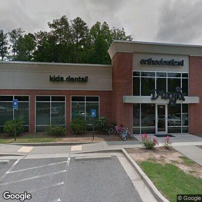 Thumbnail image of the front of a dentist office practice with the name Dental Care Alliance which is located in Alpharetta, GA