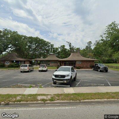 Thumbnail image of the front of a dentist office practice with the name Atlantic Denture Clinic which is located in Palatka, FL