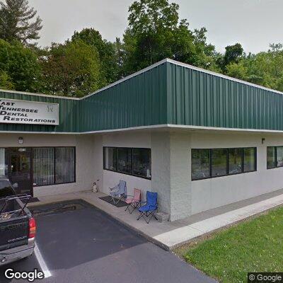 Thumbnail image of the front of a dentist office practice with the name East Tennessee Dental Restorations which is located in Kingsport, TN