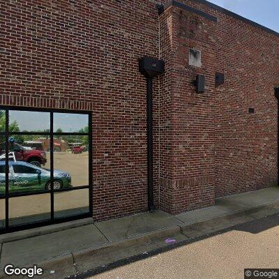 Thumbnail image of the front of a dentist office practice with the name J. Cox Orthodontics which is located in Hernando, MS