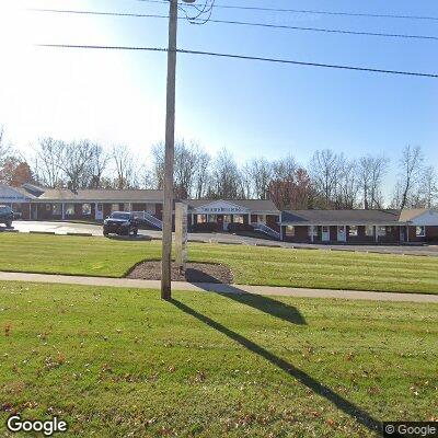 Thumbnail image of the front of a dentist office practice with the name Akron Dental Society which is located in Barberton, OH