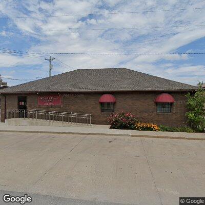 Thumbnail image of the front of a dentist office practice with the name Ogden Family Dental which is located in Ogden, IA