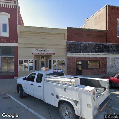 Thumbnail image of the front of a dentist office practice with the name Noda Dental Office & Dental Laboratory which is located in Harlan, IA