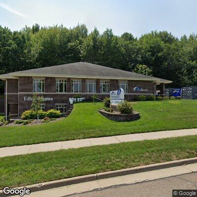 Thumbnail image of the front of a dentist office practice with the name Eau Claire Periodontics which is located in Eau Claire, WI